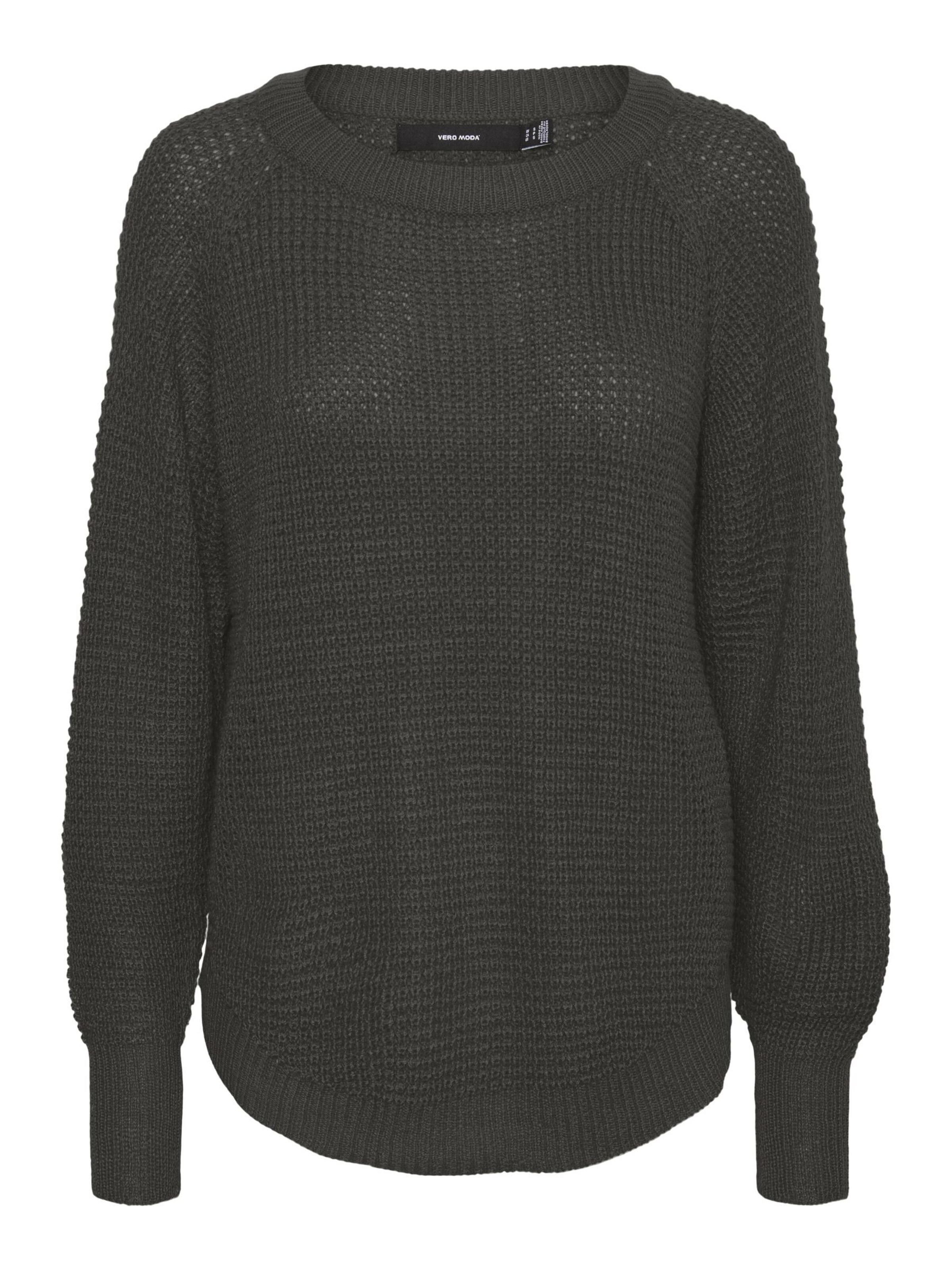 VERO MODA Pullover 'RICIE NEW' in Grün: Vorderseite