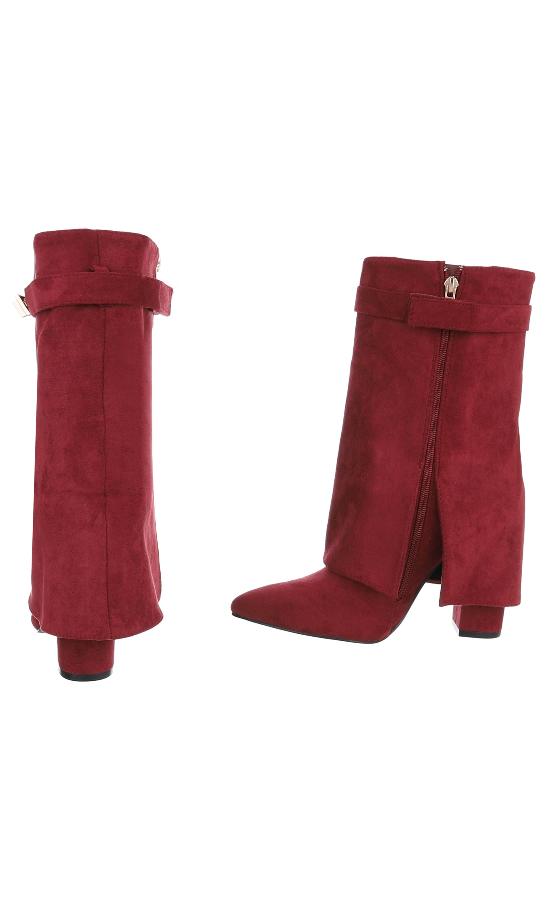 Ital-Design Stiefel in Rot