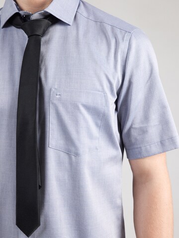 Regular fit Camicia di OLYMP in blu