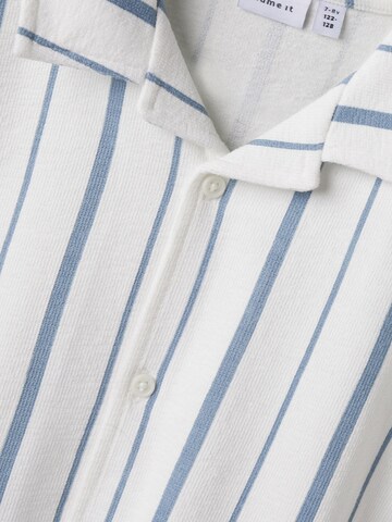 NAME IT Regular fit Button up shirt in White