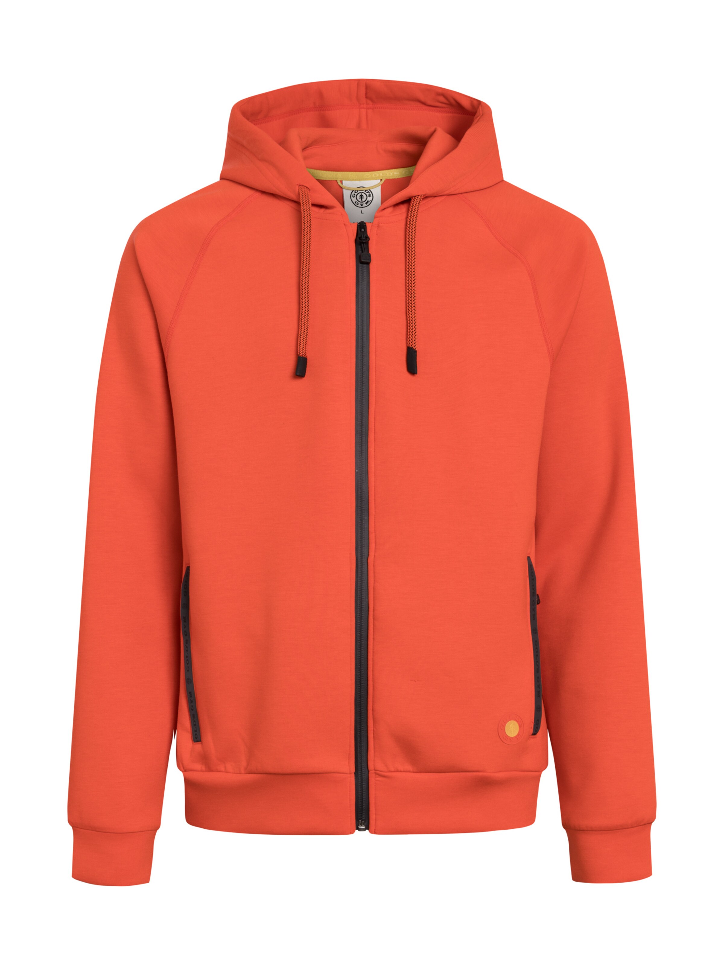 GOLD´S GYM APPAREL Træningsjakke 'GENE' i rød: forside