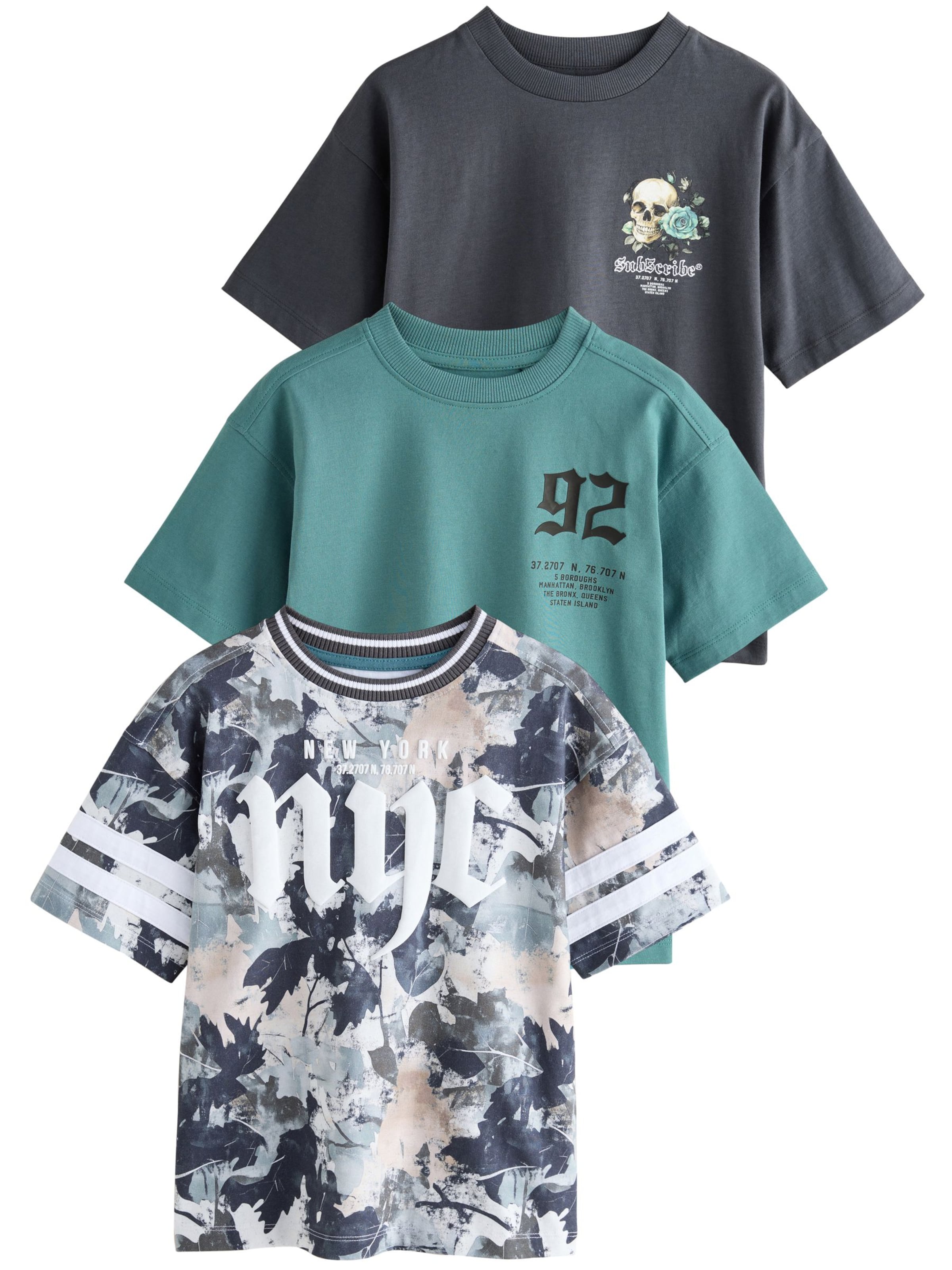 Next Póló - szürke: elől