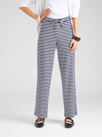 PIECES Loose fit Trousers 'PCLAYA' in Blue: front