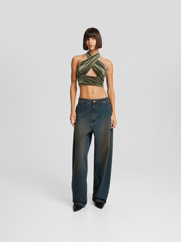 Haut Bershka en vert