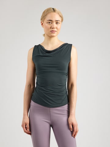 CURARE Yogawear Αθλητικό τοπ σε πράσινο: μπροστά