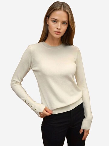 Hiccup Pulóver 'Pullover' - bézs: elől