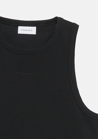 Top di COMMA in nero