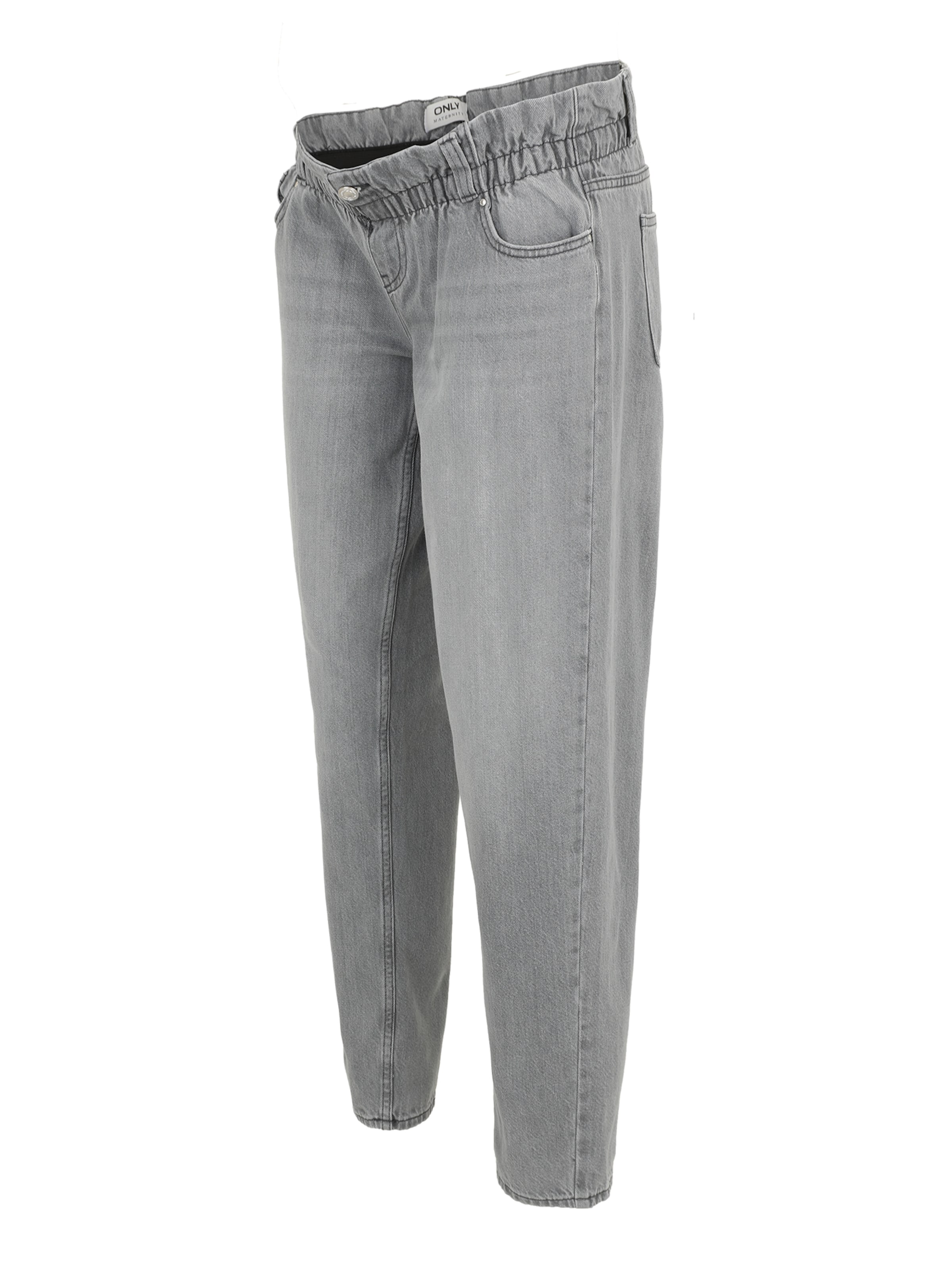 Only Maternity Calças de ganga 'OLMLUMI' em cinzento denim, Vista do artigo