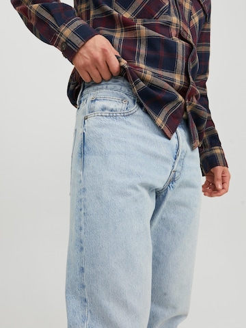 JACK & JONES Loosefit Jeans 'Chris' i blå