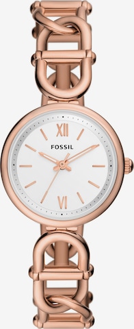 FOSSIL Analoog horloge 'Carlie' in Goud: voorkant