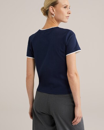 WE Fashion Shirt in Blau