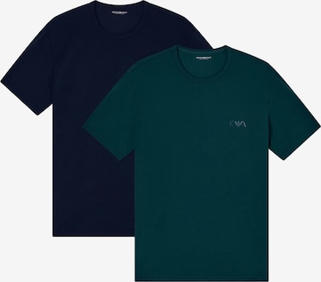 Maglietta di Emporio Armani in blu: frontale