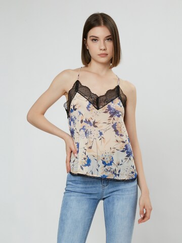 Influencer Top in Gemengde kleuren: voorkant