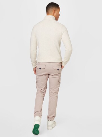 Tommy Jeans Tapered Cargo Pants 'Ethan' in Grey