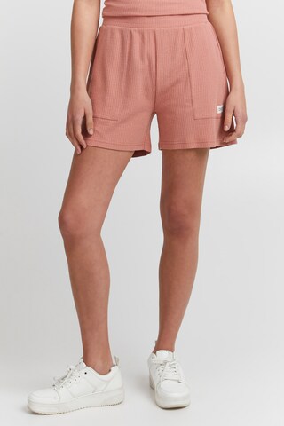 Oxmo Regular Pants 'Wim' in Pink: front