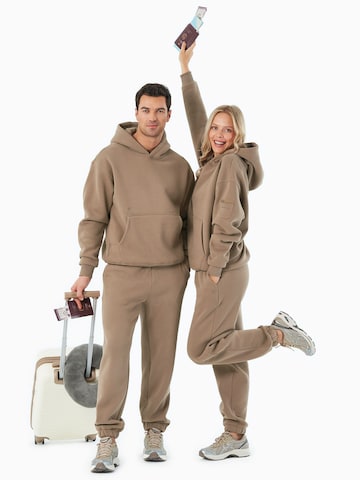 Organication Sweatshirt in Braun