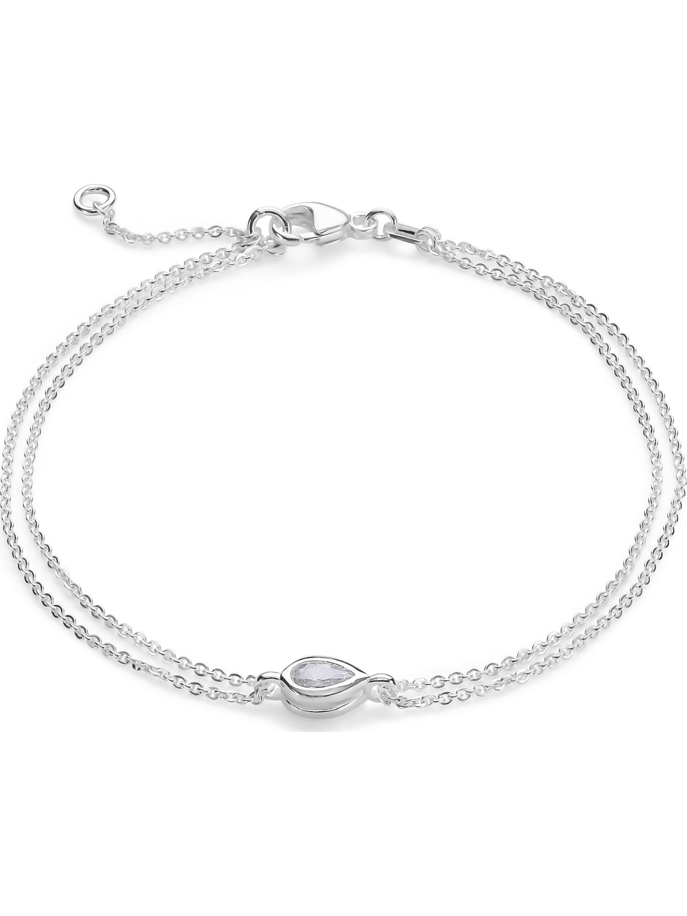 FAVS Armband in Silber: Vorderseite