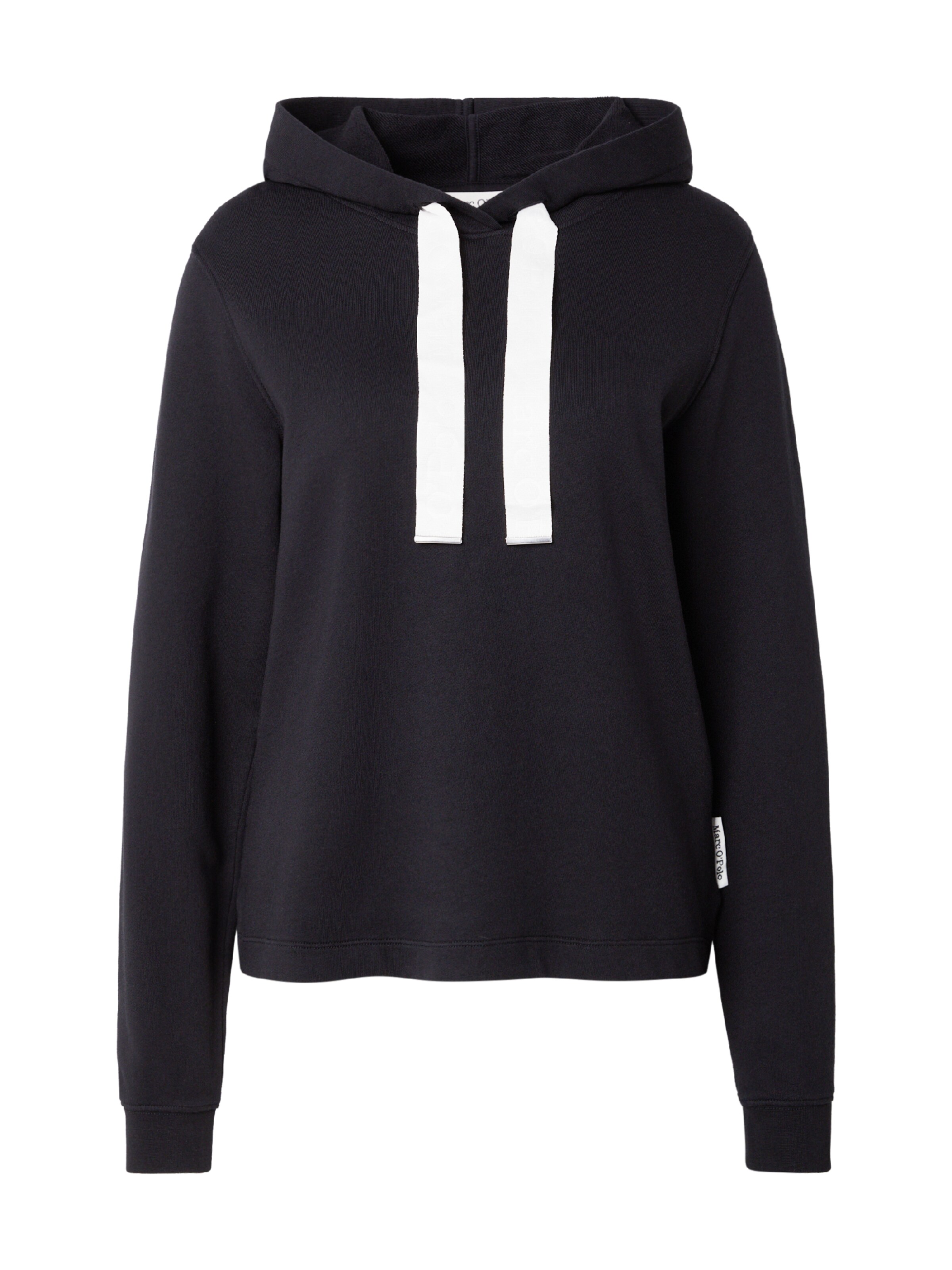 Marc O'Polo Sweatshirt in Schwarz: Vorderseite