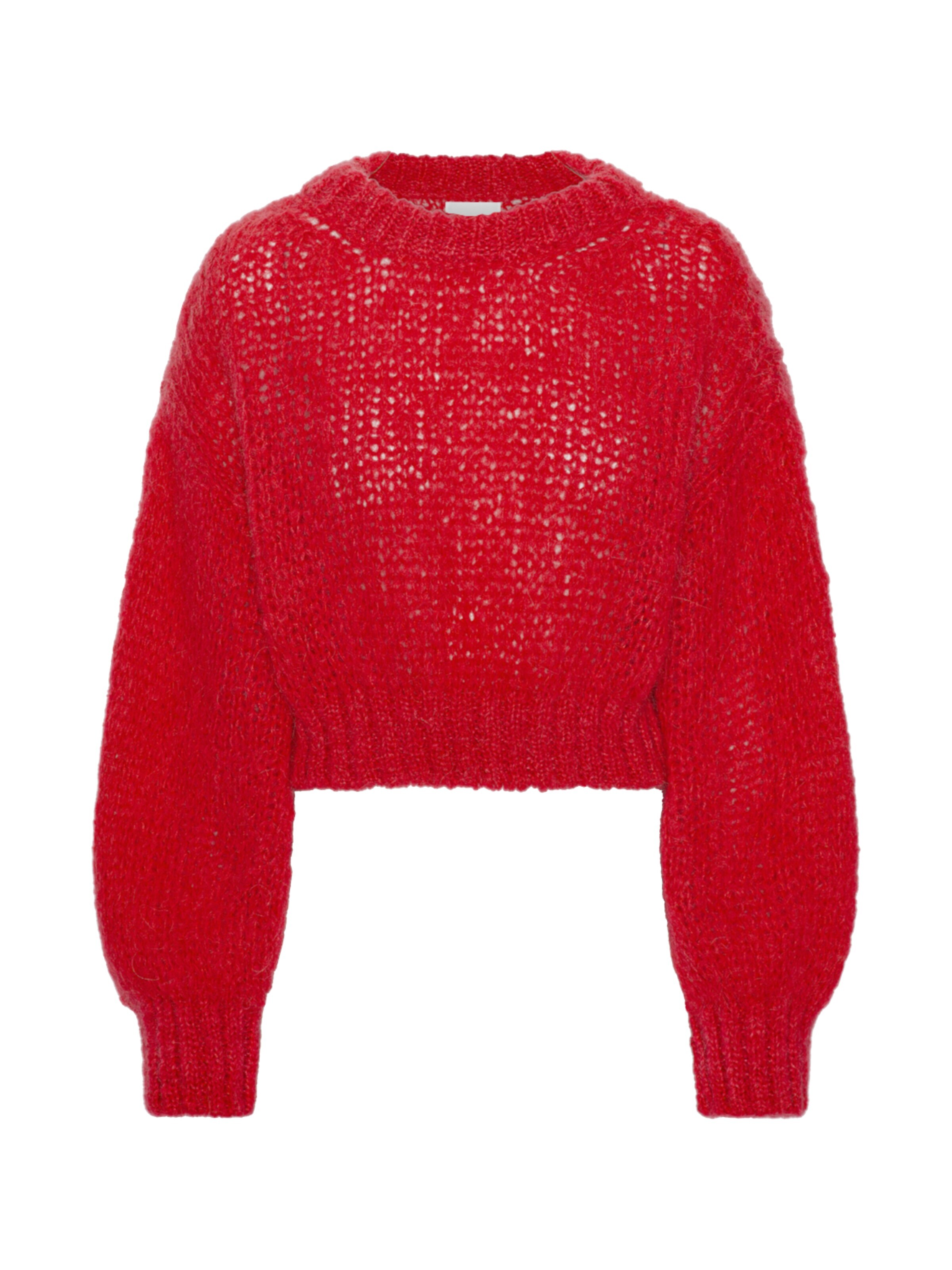 americandreams Oversized Sweater 'Leonnie Cropped' in S in Ruby red, Item view