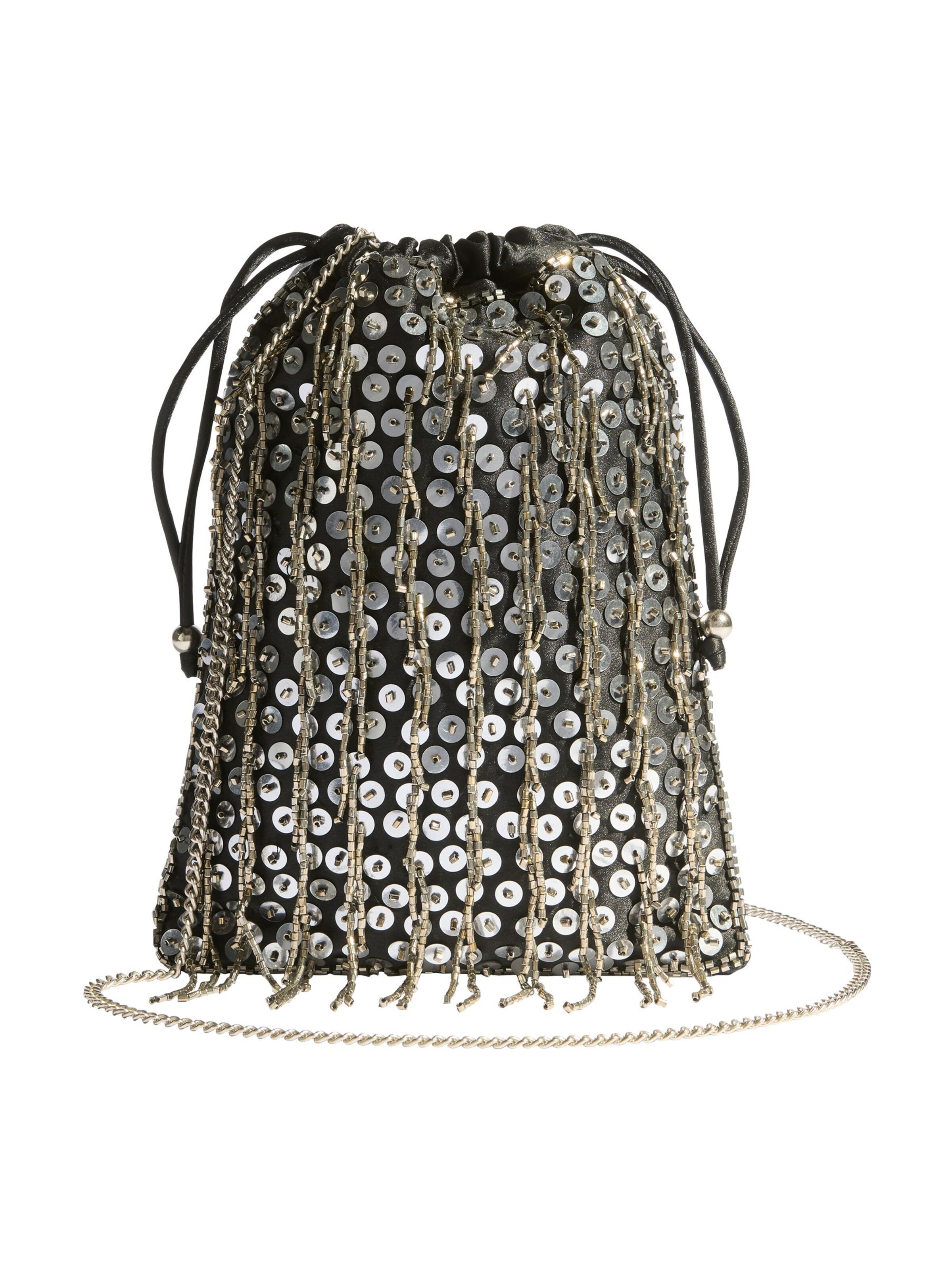 Pochette Lipsy en noir : devant