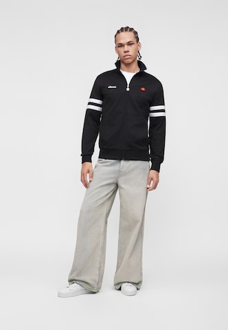 ELLESSE Sweatvest 'Roma' in Zwart