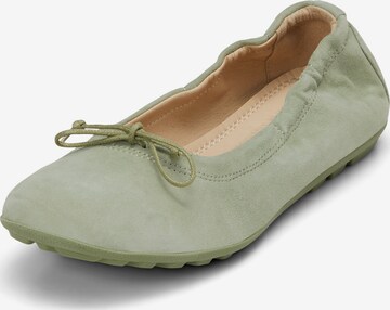 Ballerines Marc O'Polo en vert : devant