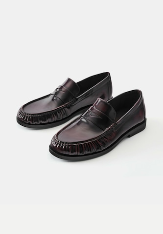 Pull&Bear Mokasíny - Červená