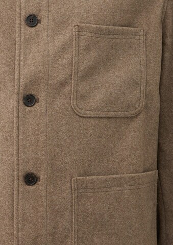 s.Oliver Men Big Sizes Between-Season Jacket in Brown: front