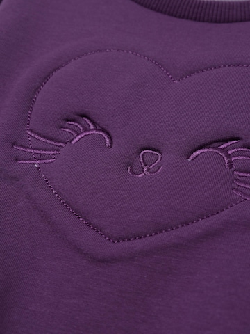 NAME IT Sweatshirt 'SANDIE' in Purple