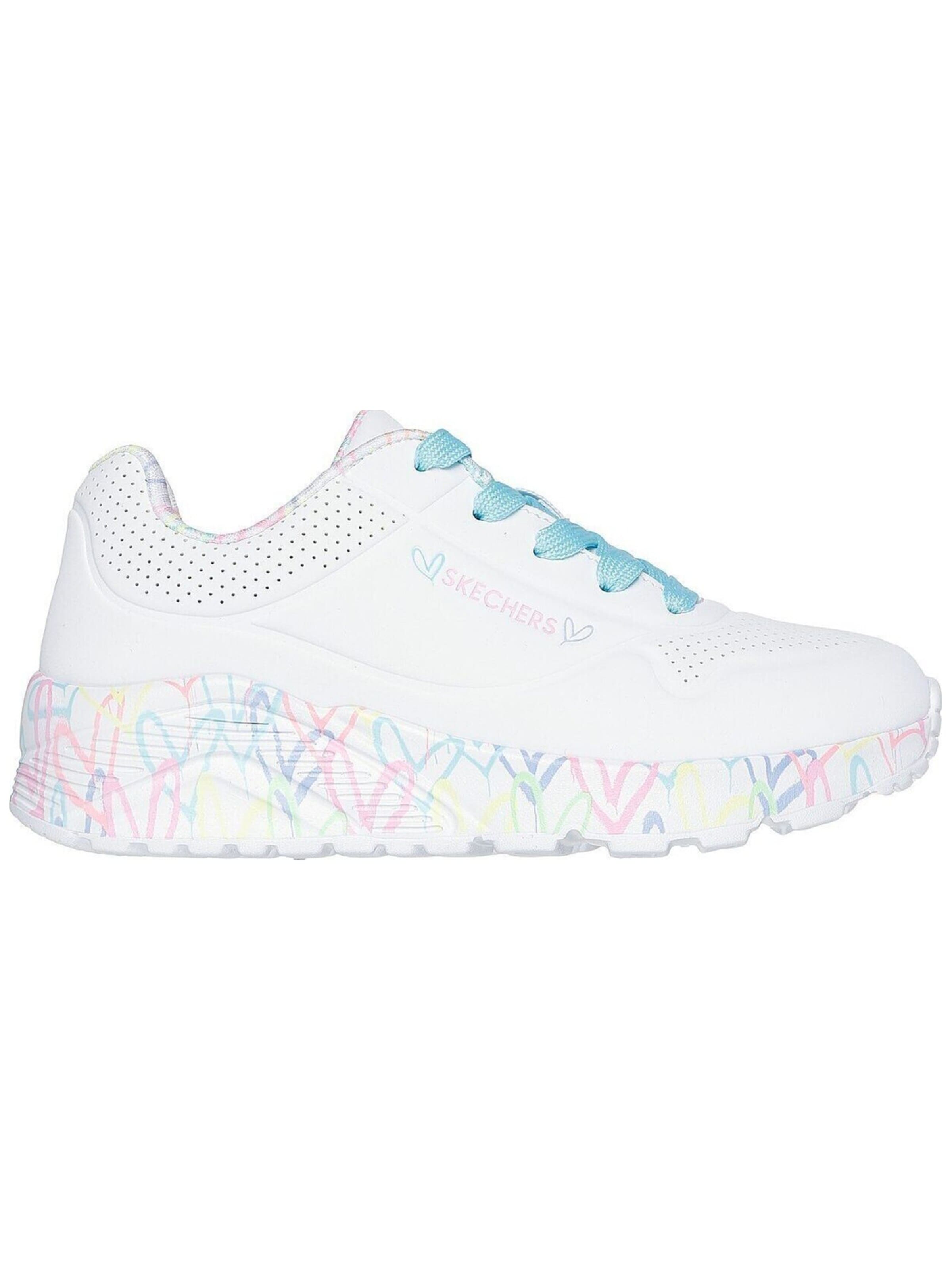 SKECHERS Sneaker 'Skechers Uno Lite' in Weiß