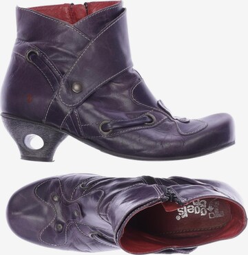 TIGGERS Dress Boots in 39 in Purple: front