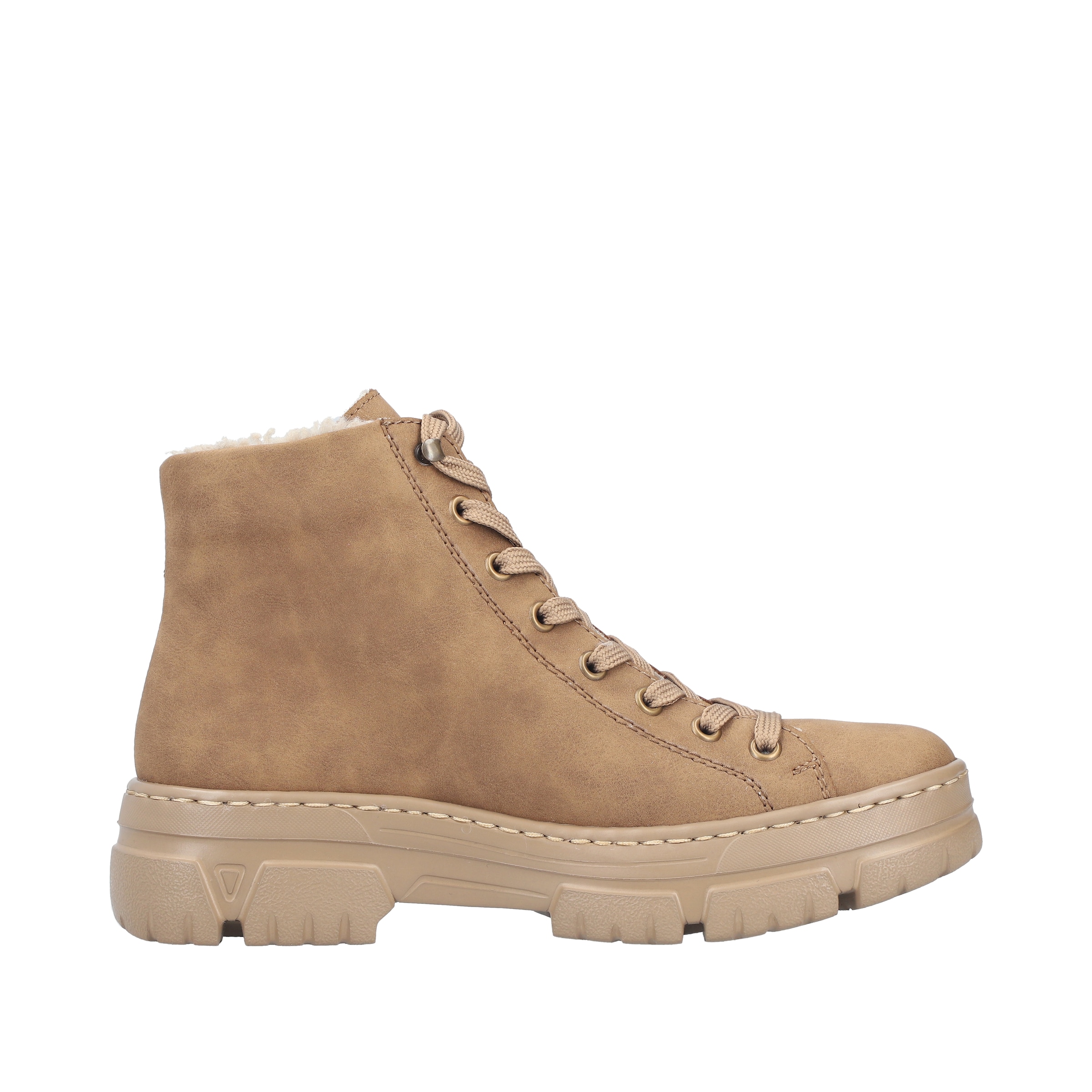 Rieker Schnürstiefelette in Braun