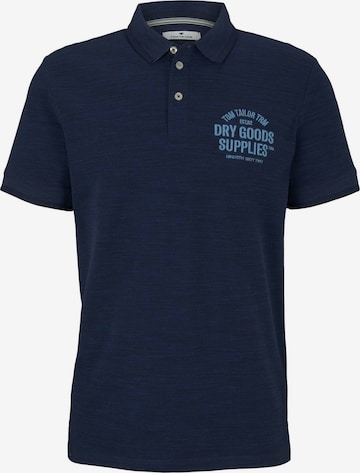 TOM TAILOR Poloshirt in Blau: front