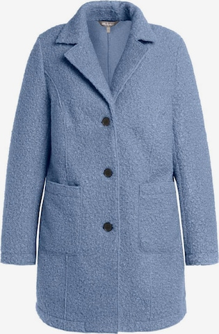 Cappotto di mezza stagione di Ulla Popken in blu: frontale