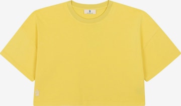 T-shirt 'Bloom' Pacifique Sud en jaune : devant