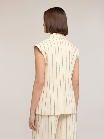 Gilet MOTIVI en beige