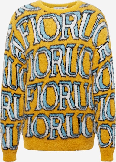 Fiorucci Μπλούζα φούτερ σε γαλάζιο / πορτοκαλί / offwhite, Άποψη προϊόντος