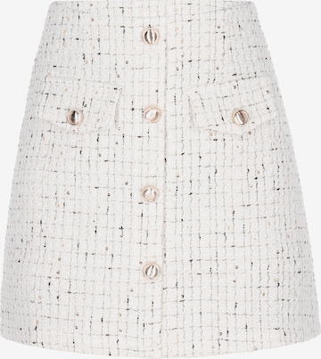 Jupe faina en blanc : devant