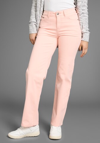 KangaROOS Regular Pants in Orange