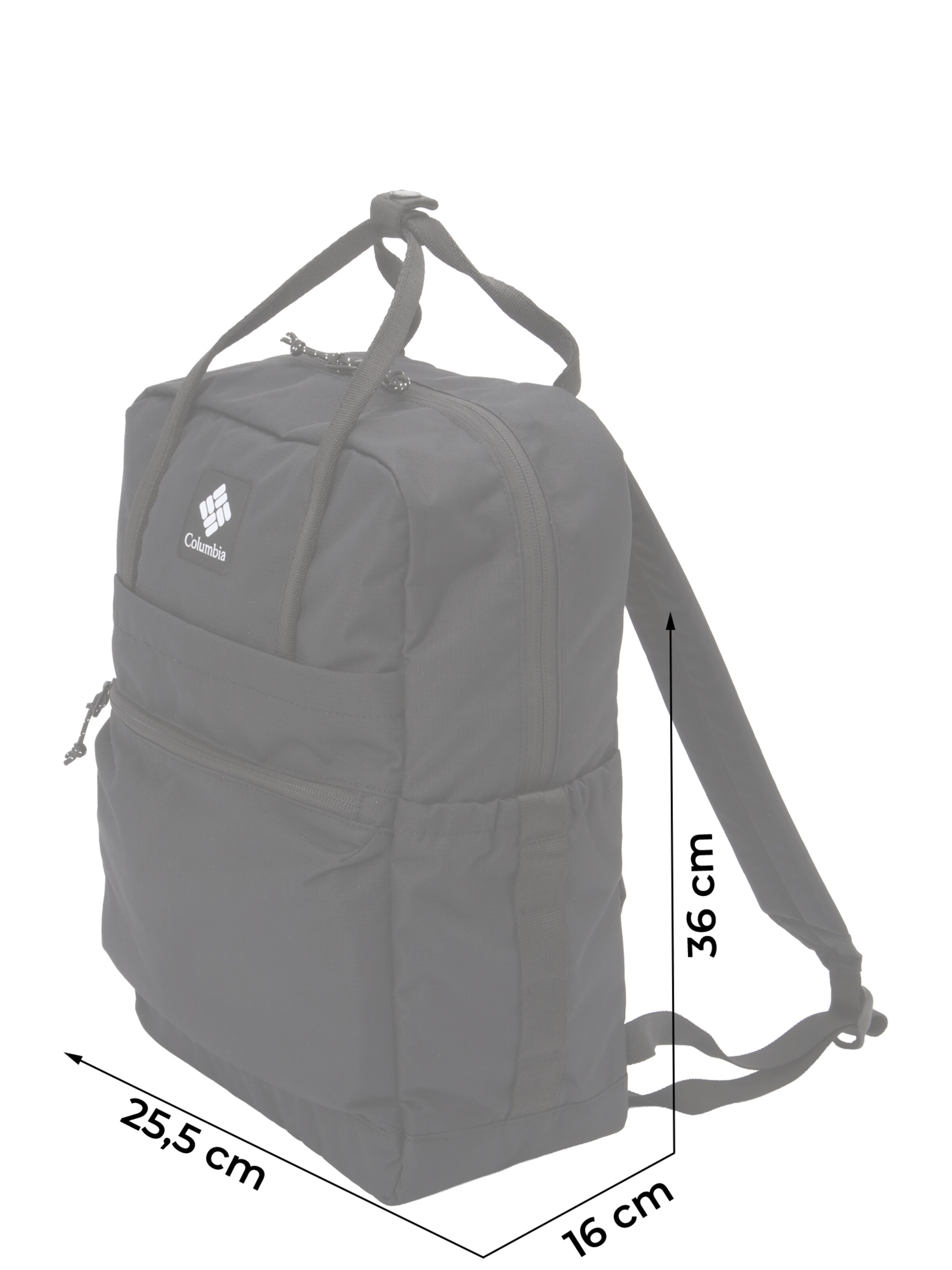 COLUMBIASportski ruksak 'Trail Traveler' - crna boja