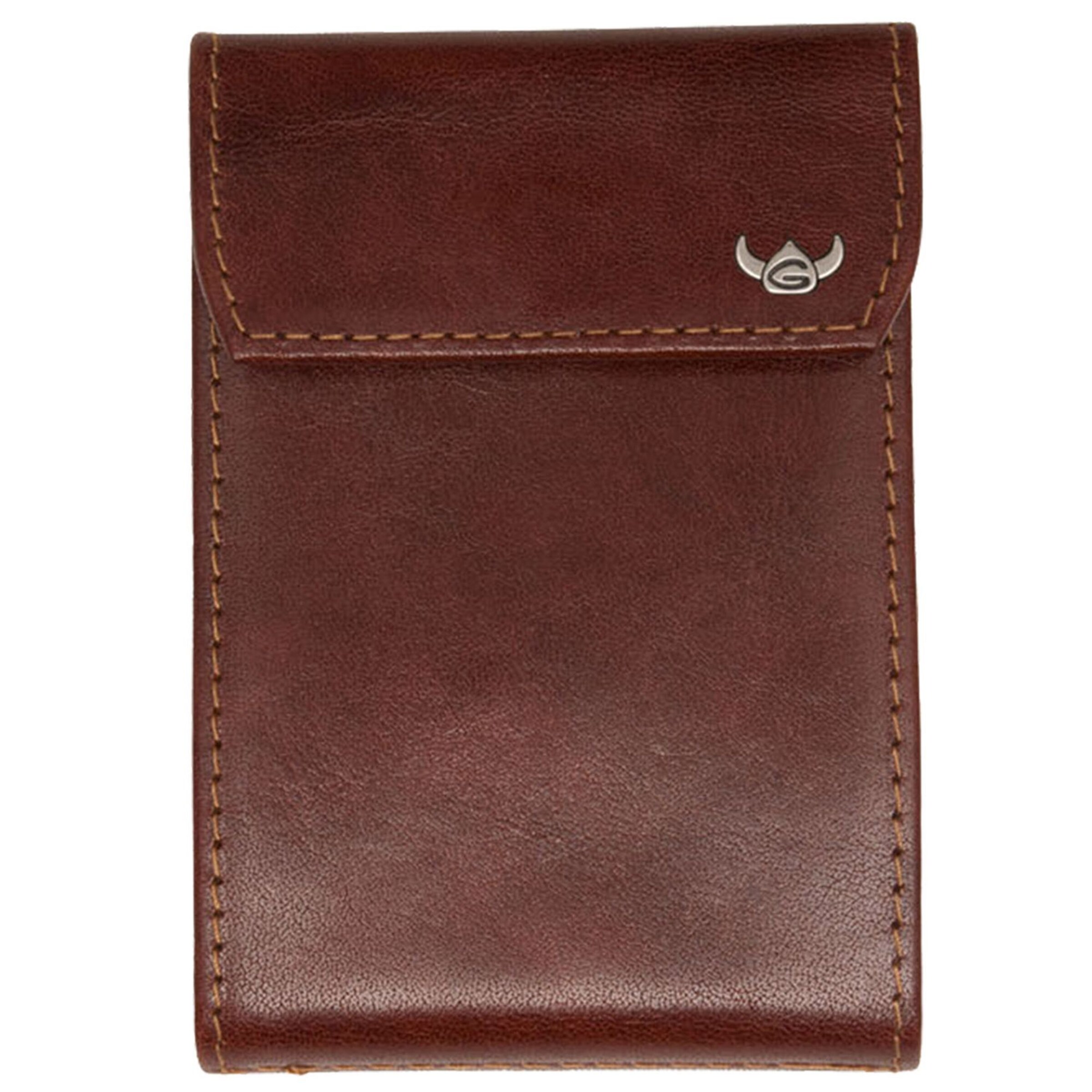 Portamonete di GOLDEN HEAD in marrone: frontale