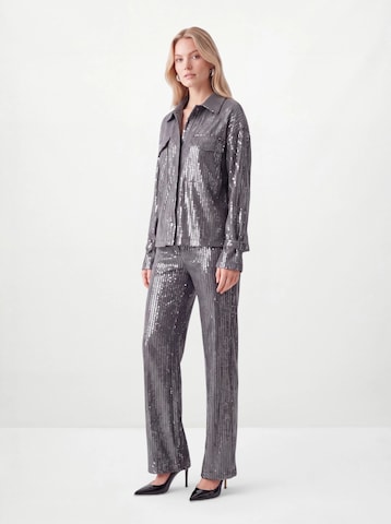 Hoermanseder - Blusa en gris