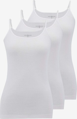 Maillot de corps 'EVA' WESTMARK LONDON en blanc : devant