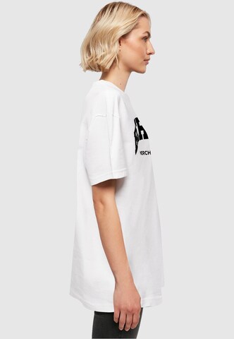 Merchcode Oversized Shirt 'Berlin Wording' in White