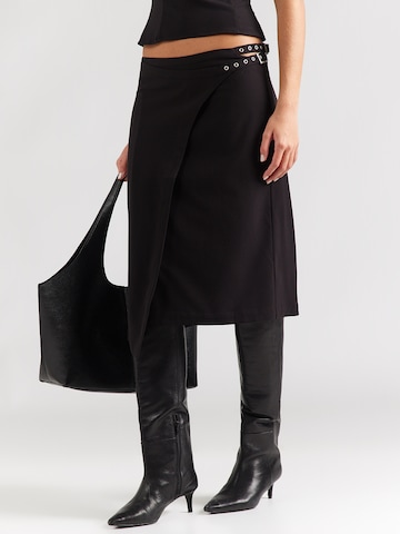WEEKDAY Φούστα σε μαύρο: μπροστά