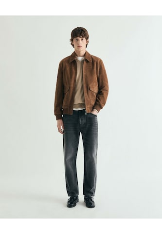 Scalpers Between-Season Jacket 'Zeke' in Brown: front