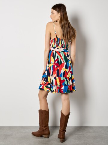 Robe Apricot en orange