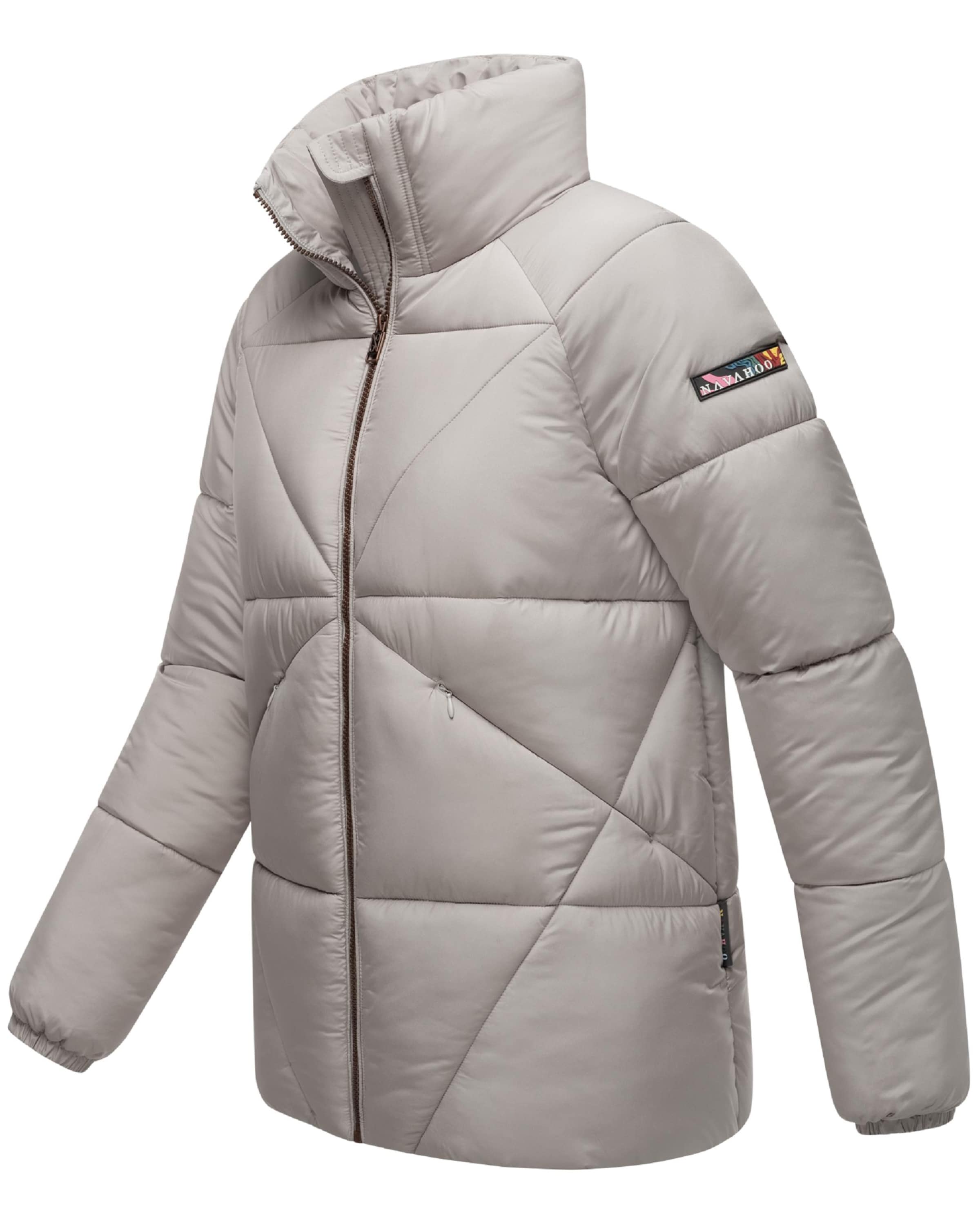 NAVAHOO Winter jacket 'Schokolinaa' in Grey