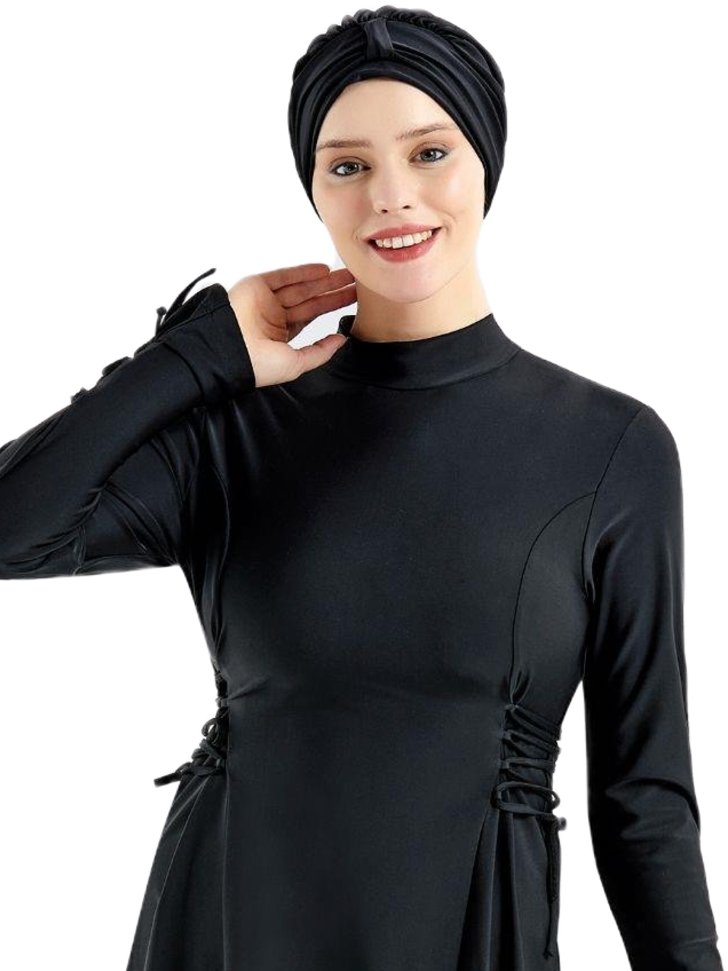 C&City Badeanzugkleid in Schwarz