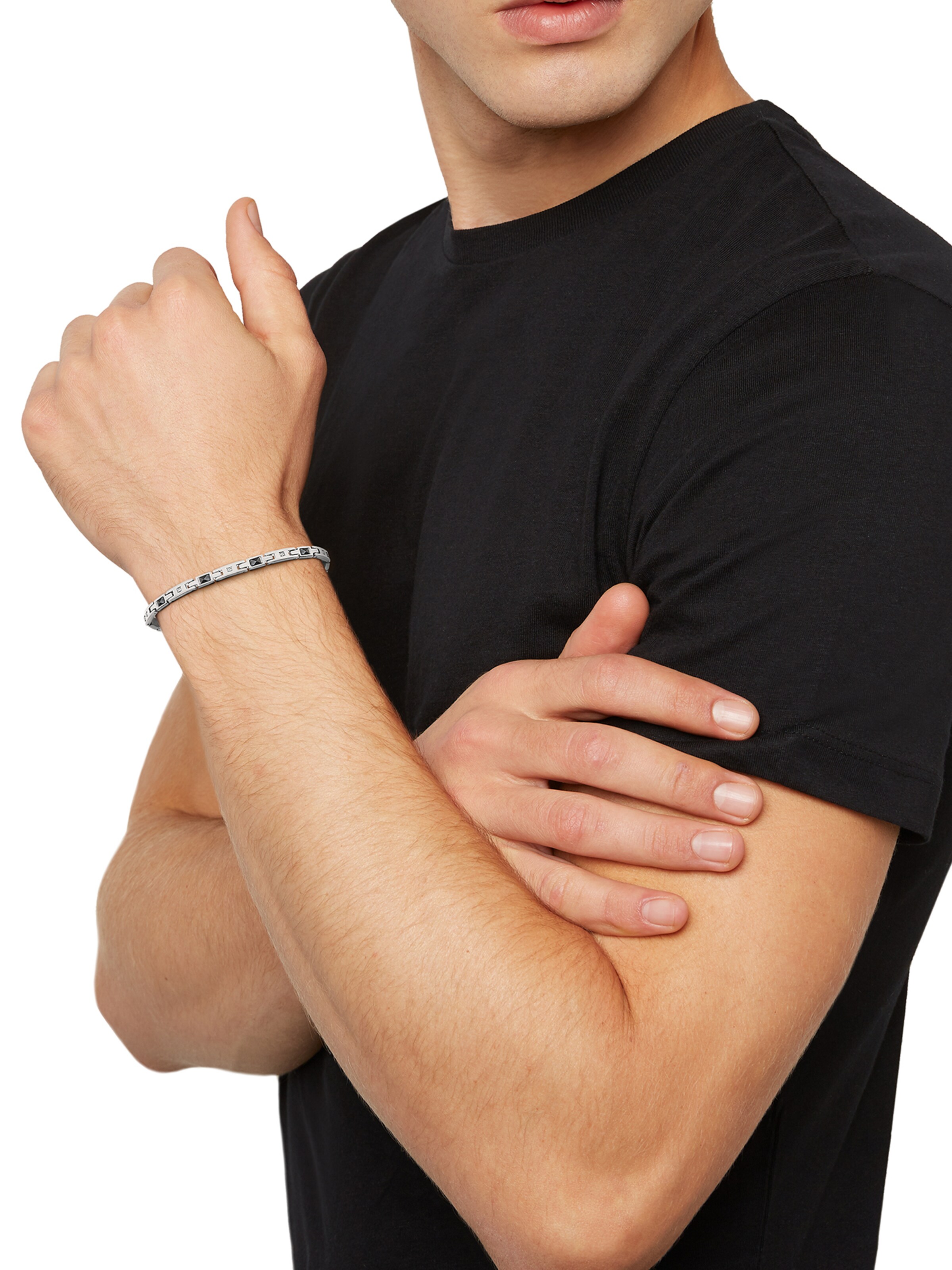 Braccialetto di Breil in argento: frontale